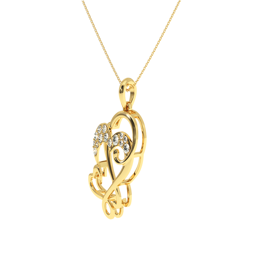 Serenade Diamond Love Pendant