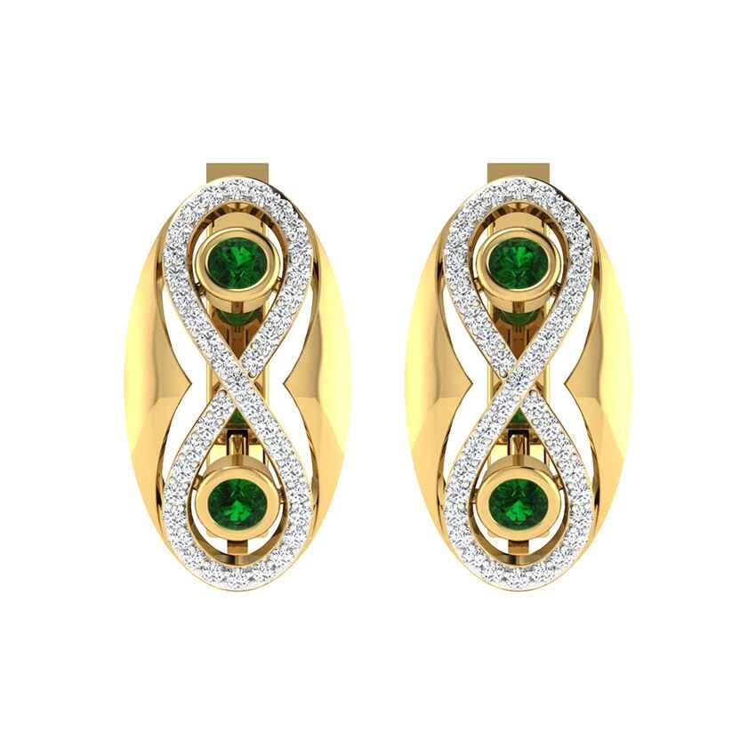 Moonbeam Gems Aura Diamond Earrings