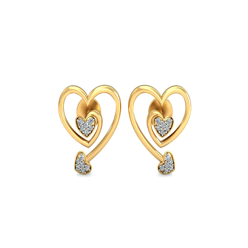 Obsidian Diamond Earrings