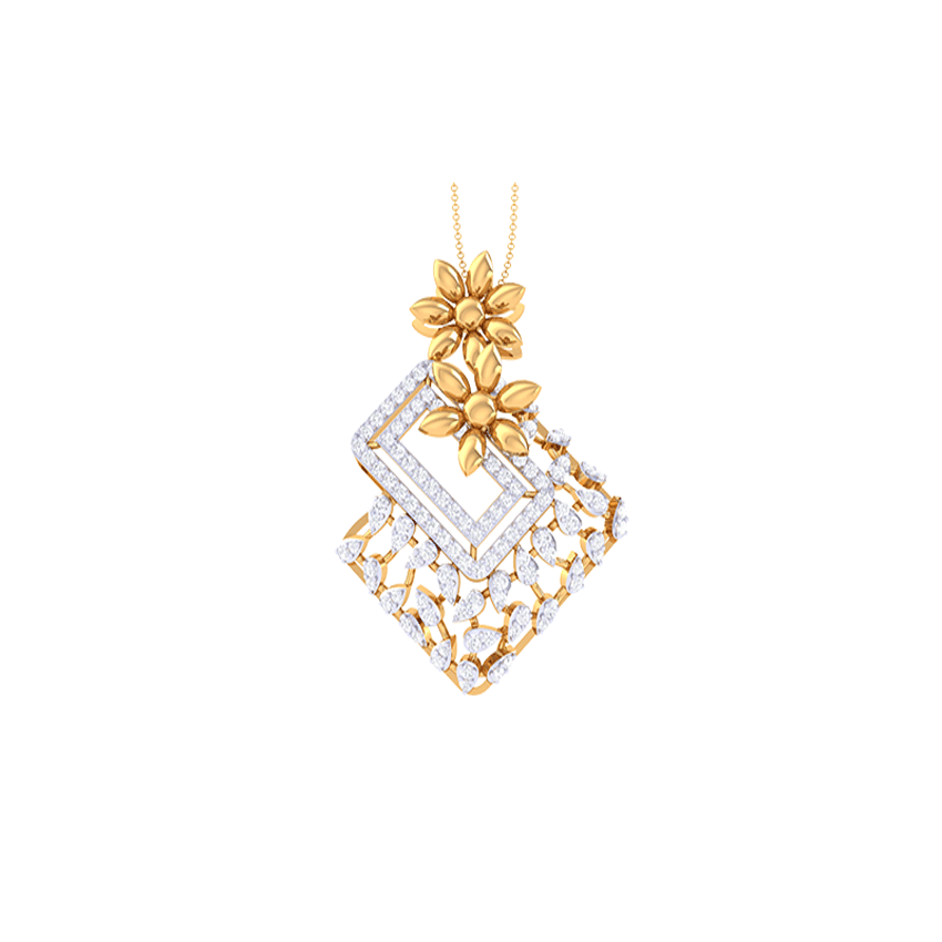 Diamond RadiantWhisper Pendant
