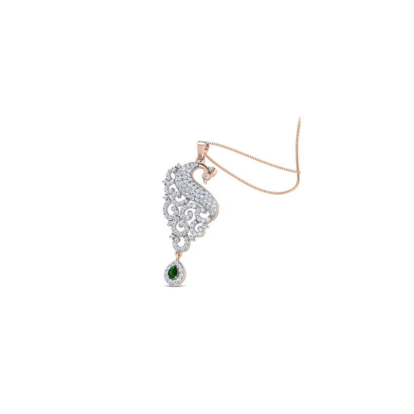 Ember Twilight Diamond Pendant