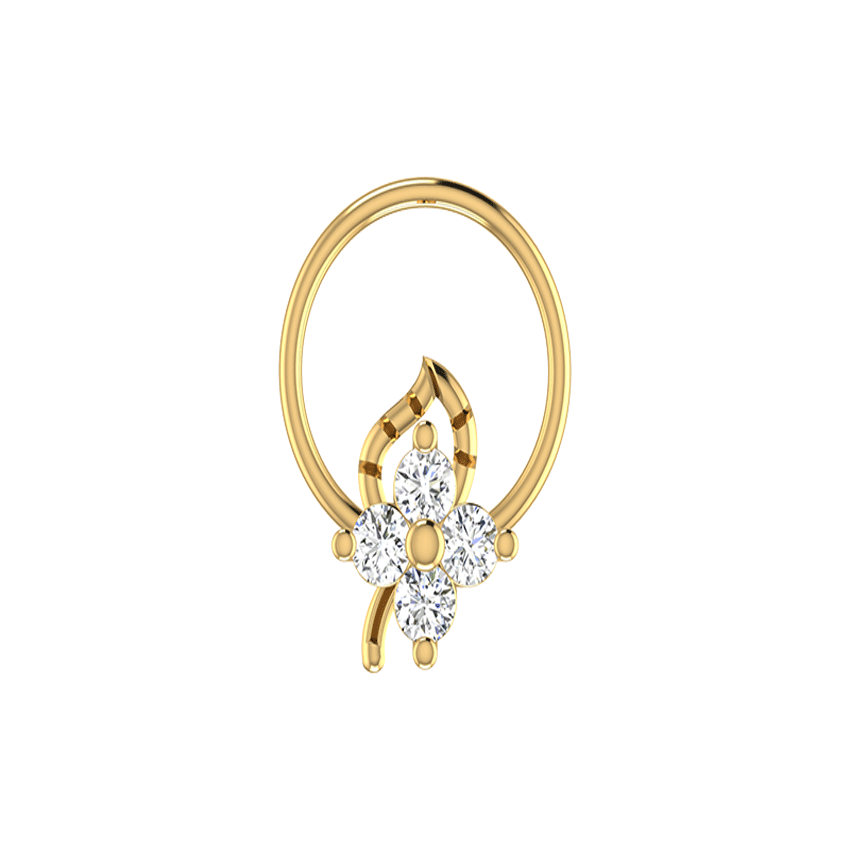 Diamond Glimmer Charm Nosepin