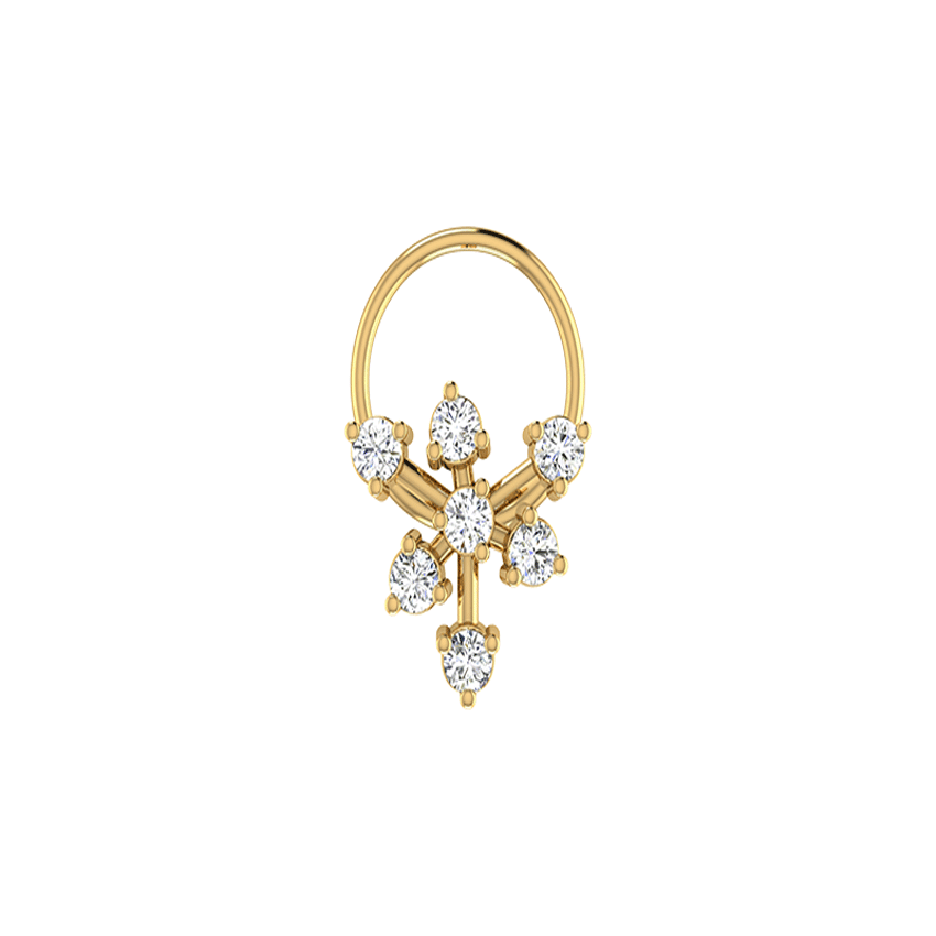 Lotus Spark Diamond Nosepins