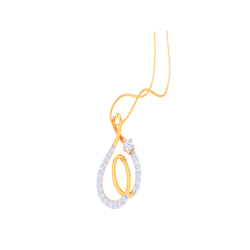 Diamond Dusk Luster Pendant