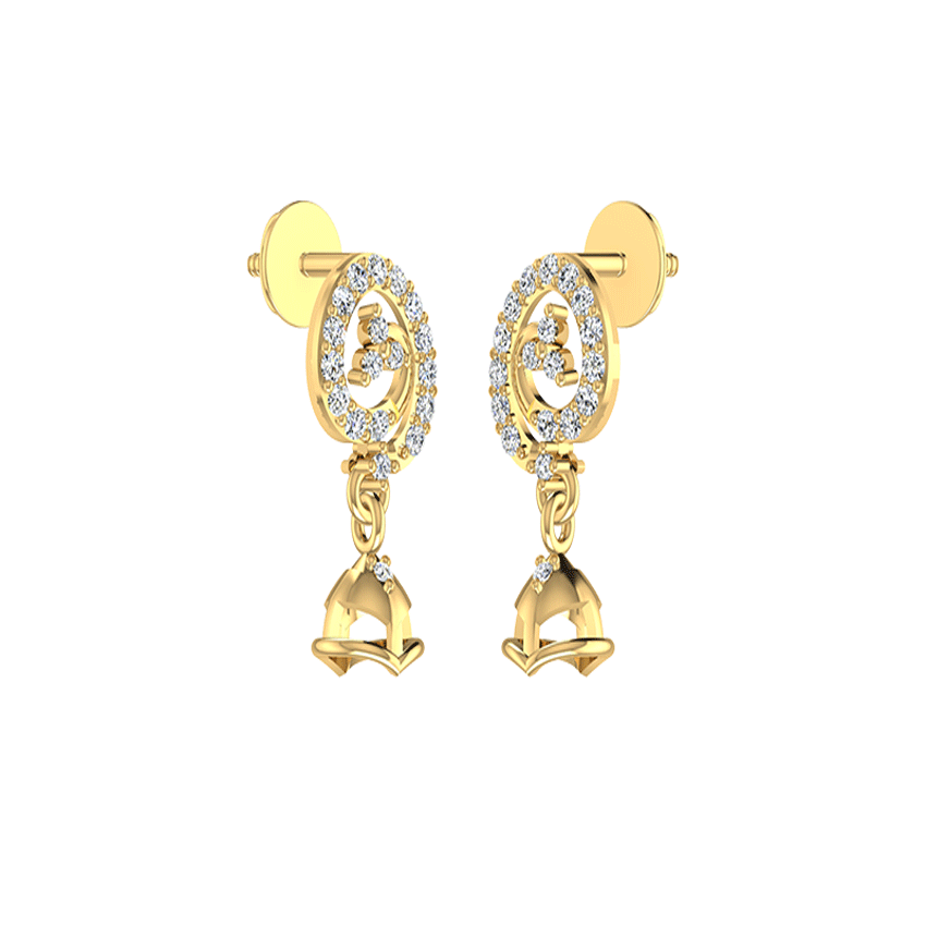 Ember Glow Fancy Earrings