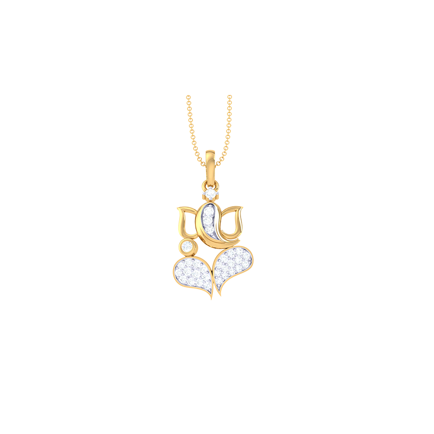 Gajanana Grace Diamond Pendant