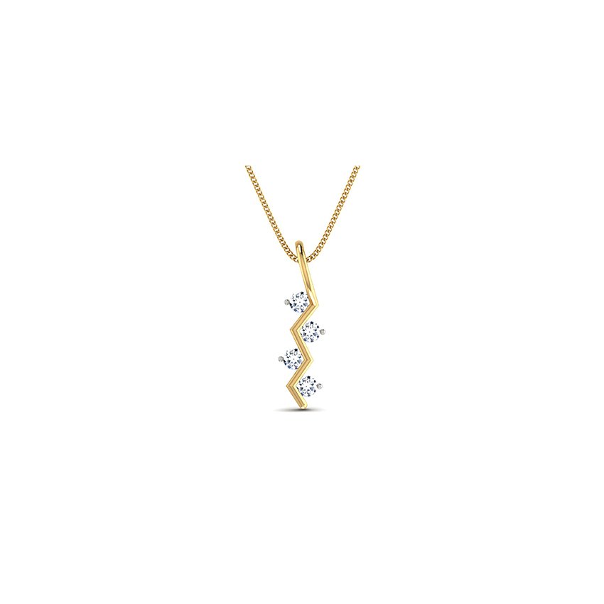 Opulent Dawn Diamond Pendant