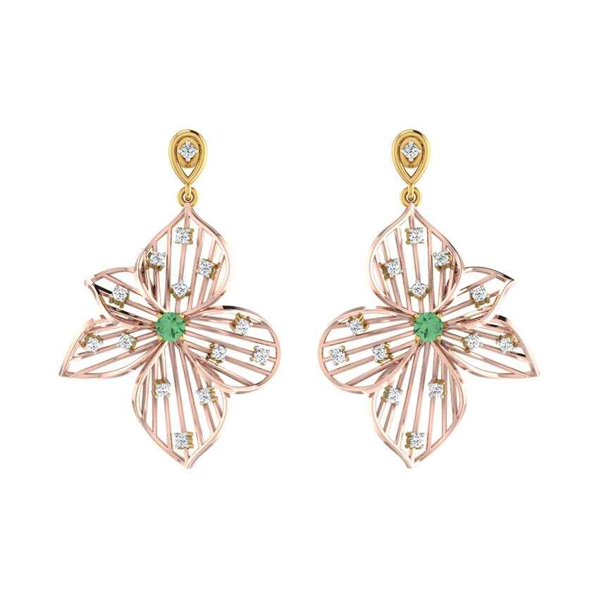 Infinite Gems Shine Diamond Earrings