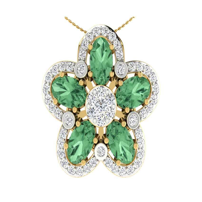 Mystic Dew Diamond Pendant