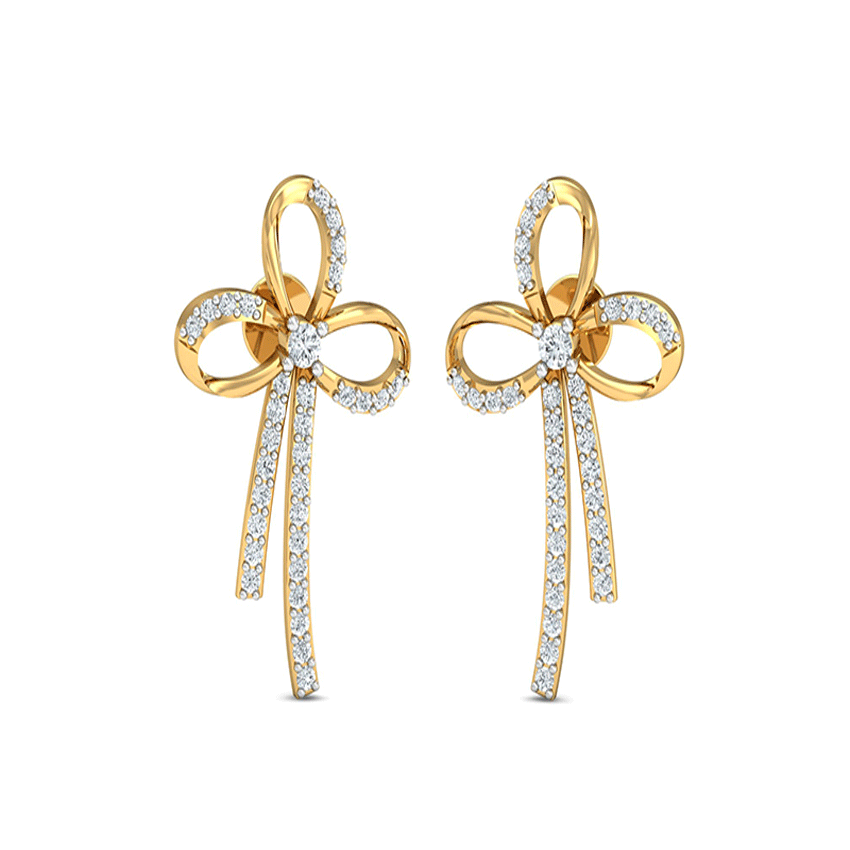 Festive Spark Diamond Earrings