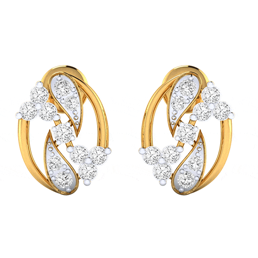 Opulent Bliss Diamond Earrings Tops