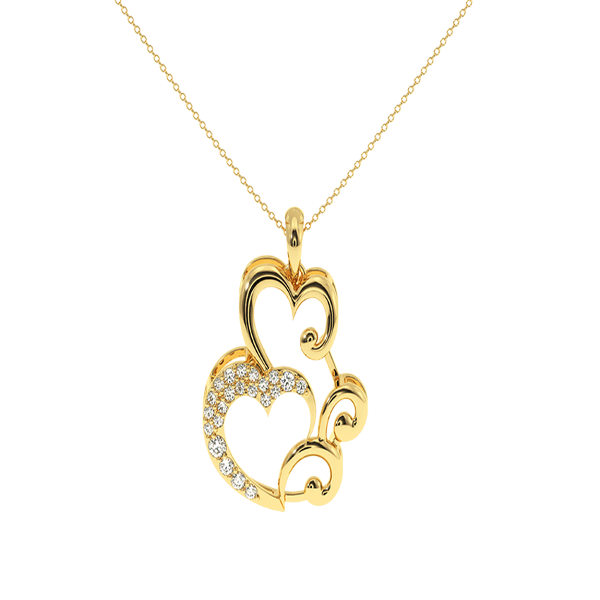 Infinite Glow Diamond Love Pendant
