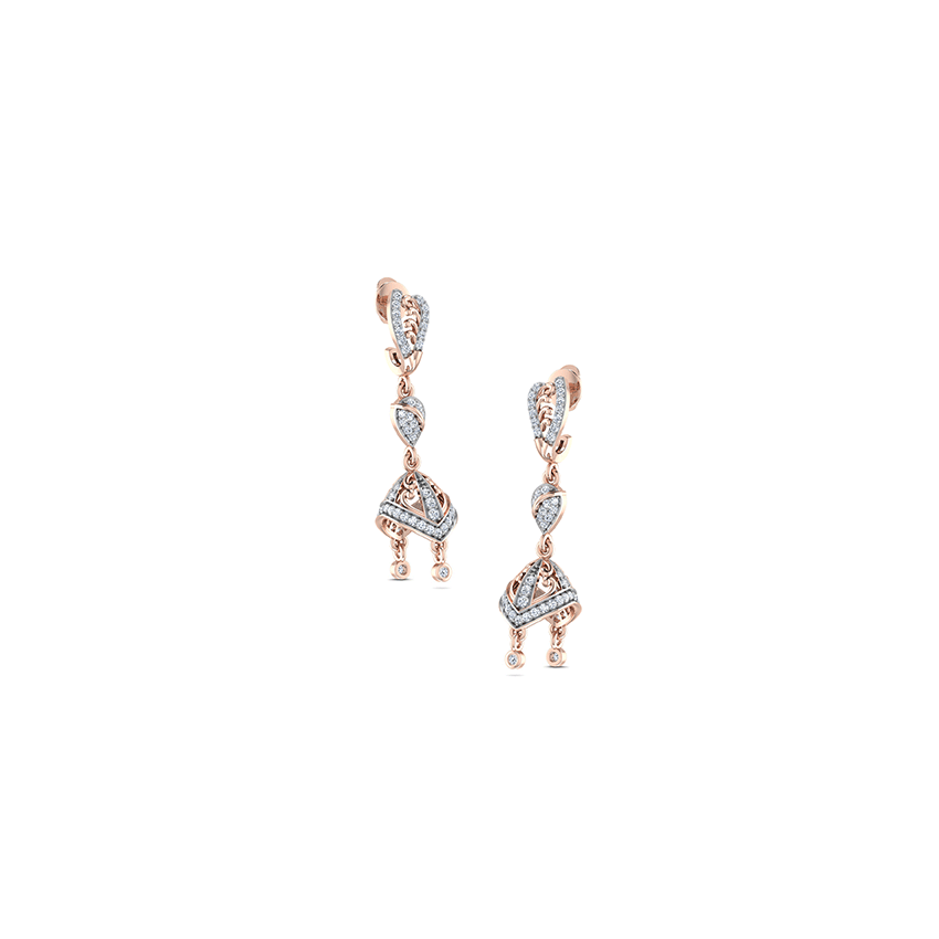 Lush Mist Diamond Earrings