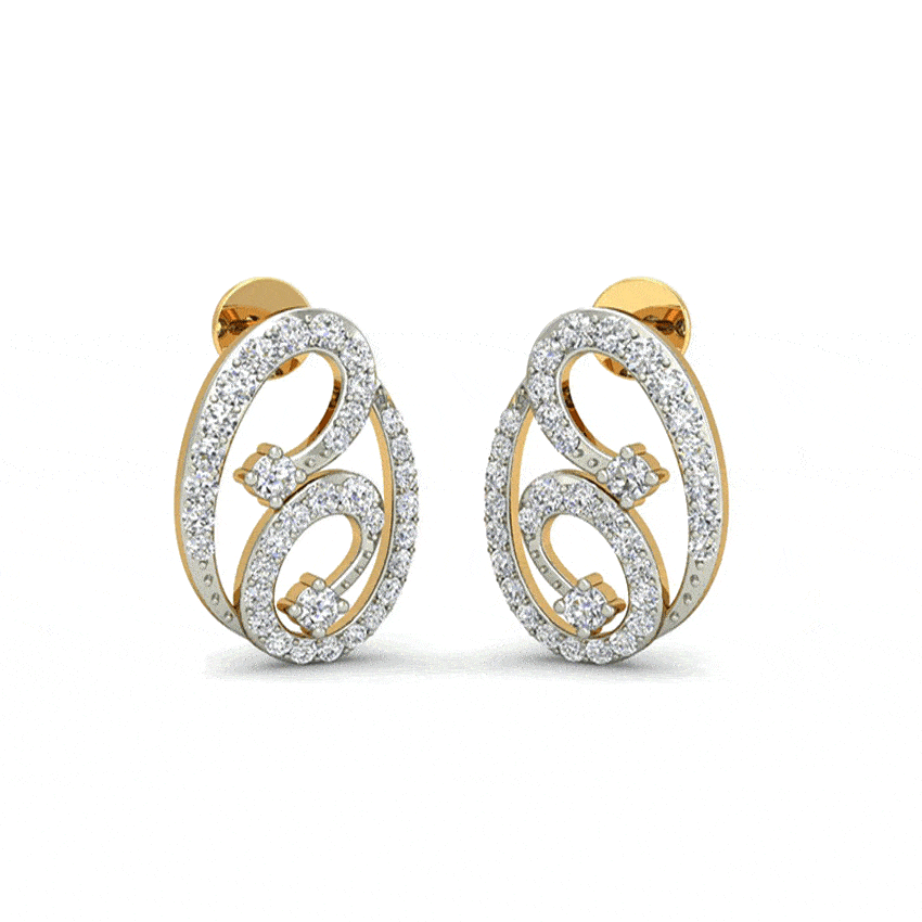 Dahlia Diamond Earrings