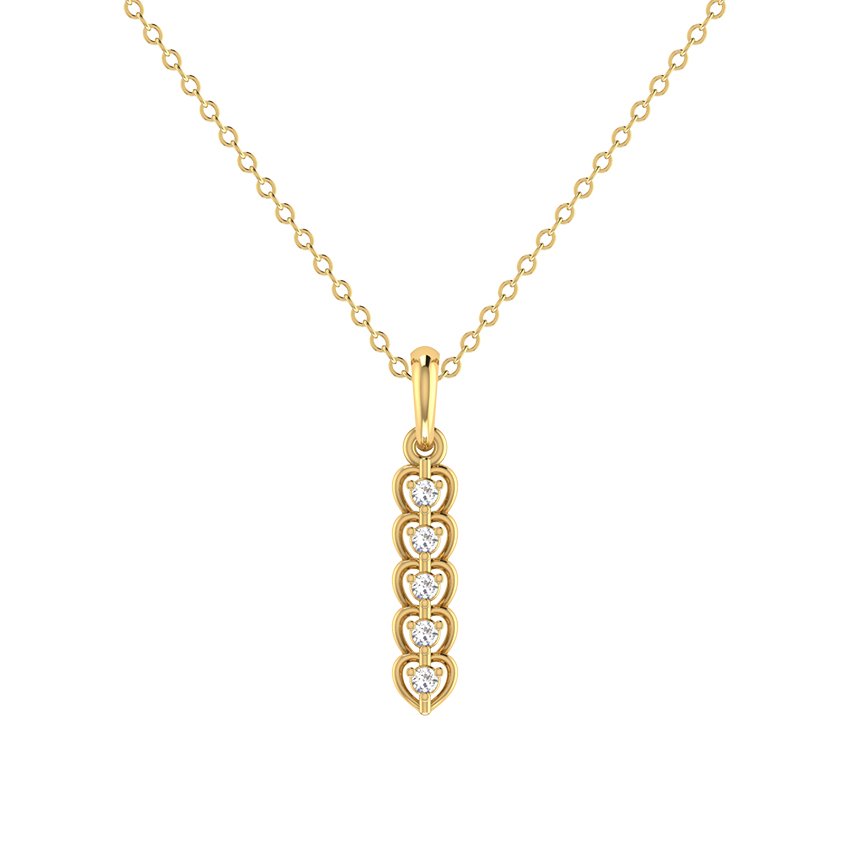 Silk Blink Diamond Pendant