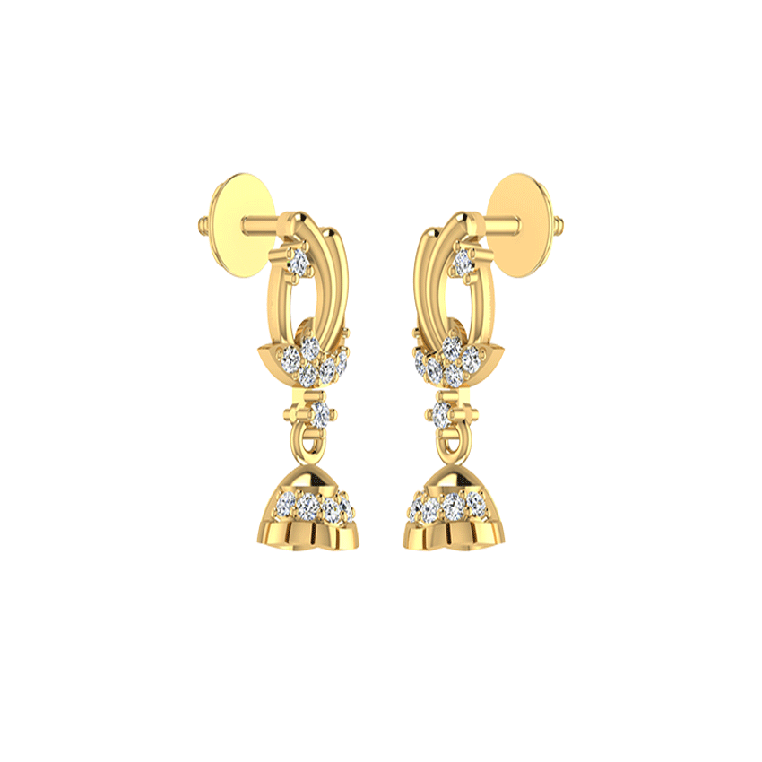Moonlit Glimmer Fancy Earrings
