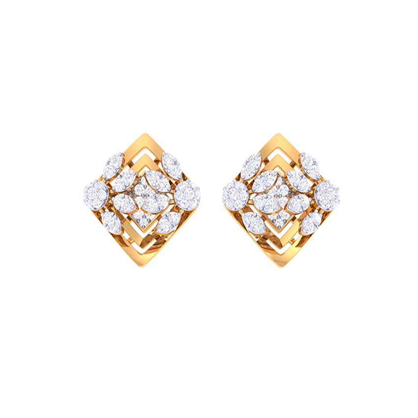 Diamond Infinite Shine Earrings