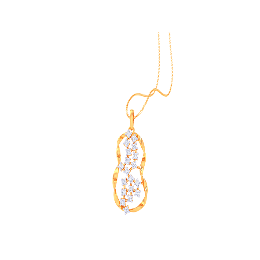 Diamond Glow Breeze Pendant