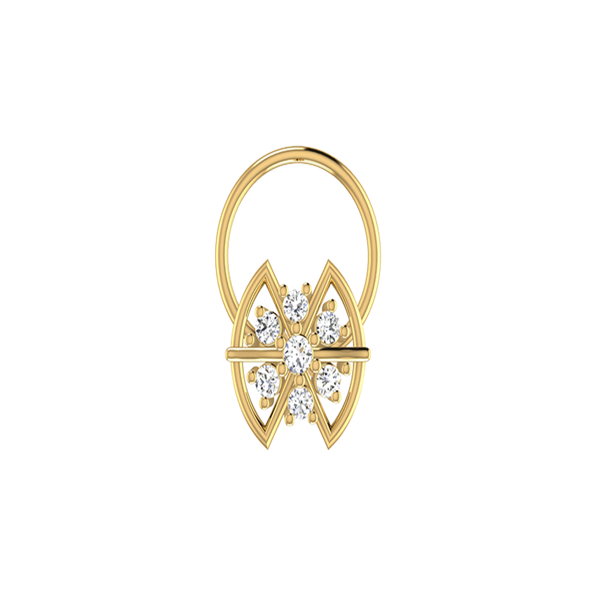 Diamond Moonbeam Nosepin