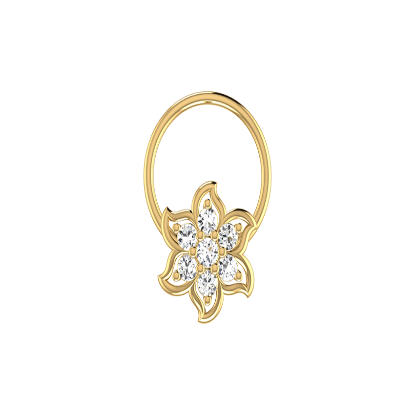 Tiny Aurora Diamond Nosepins