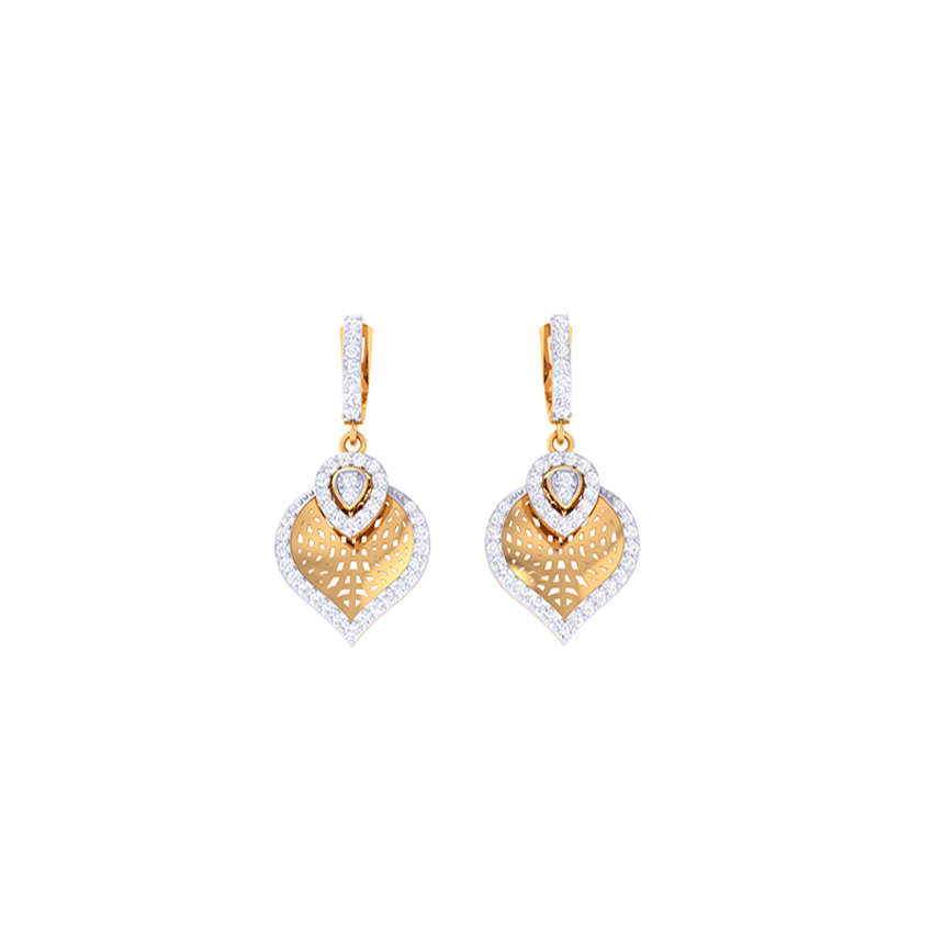 Diamond Nova Frost Earrings