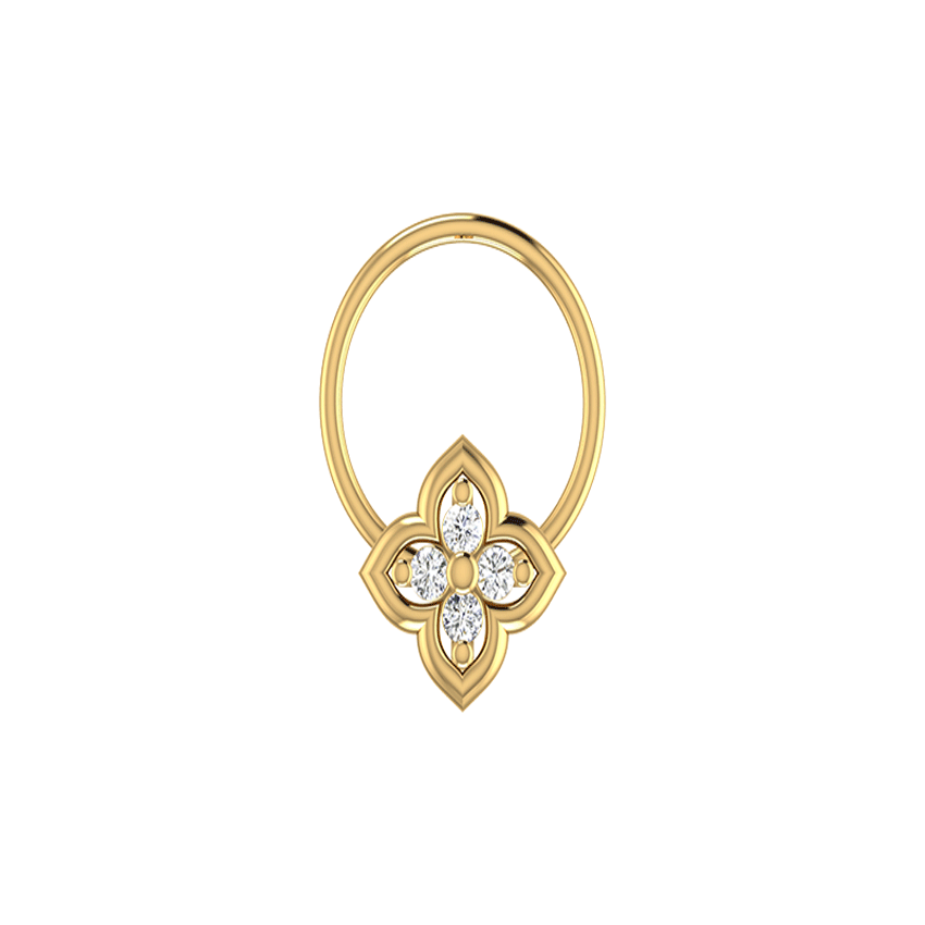 Diamond Grace Charm Nosepin