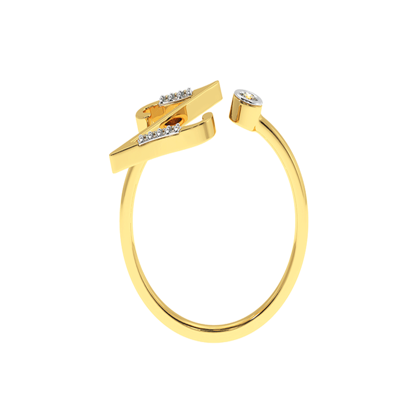Zenith Diamond Z Ring