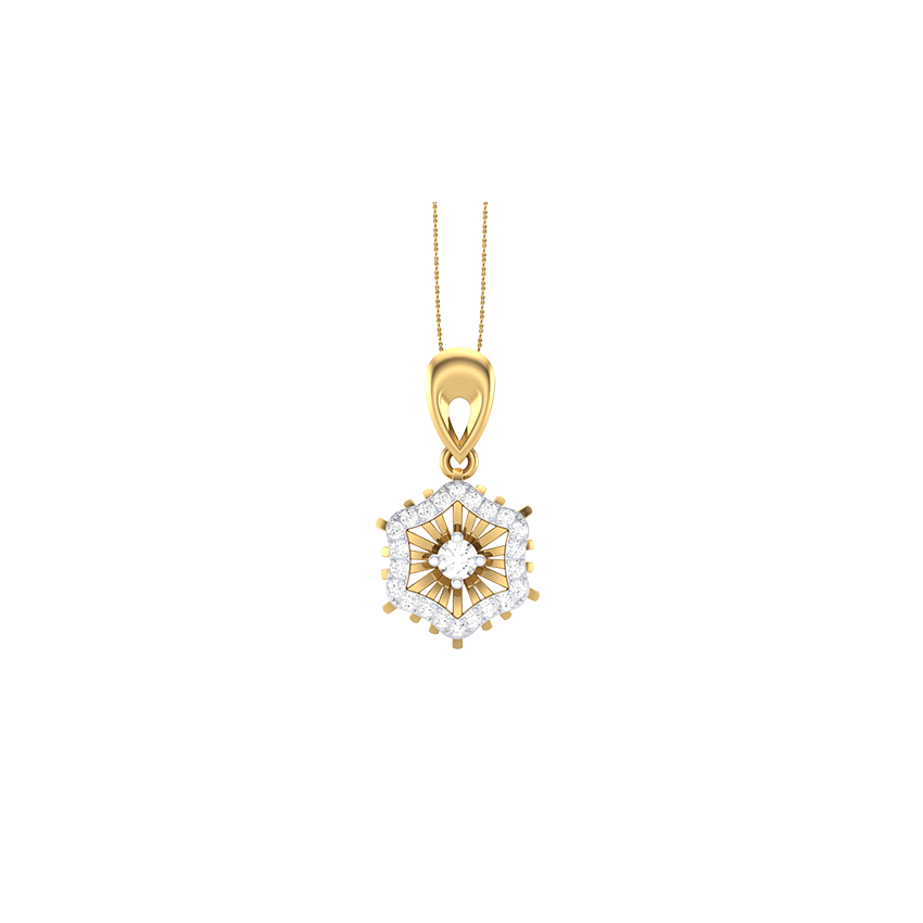 Midnight Tide Diamond Pendant