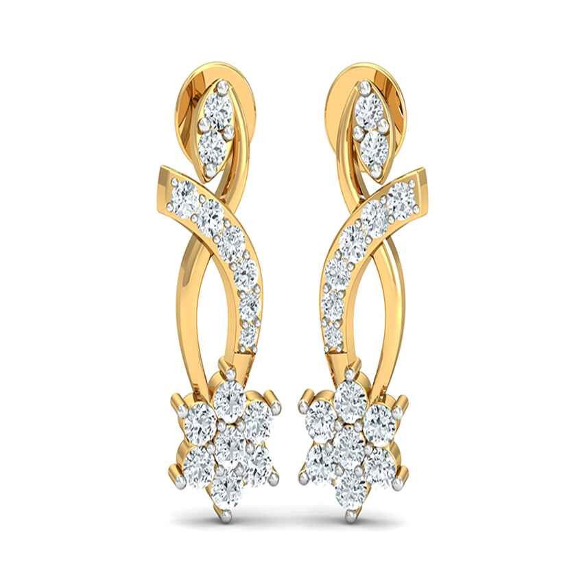 Radiance Halo Diamond Earrings
