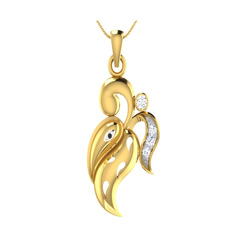 Om Radiance Diamond Pendant