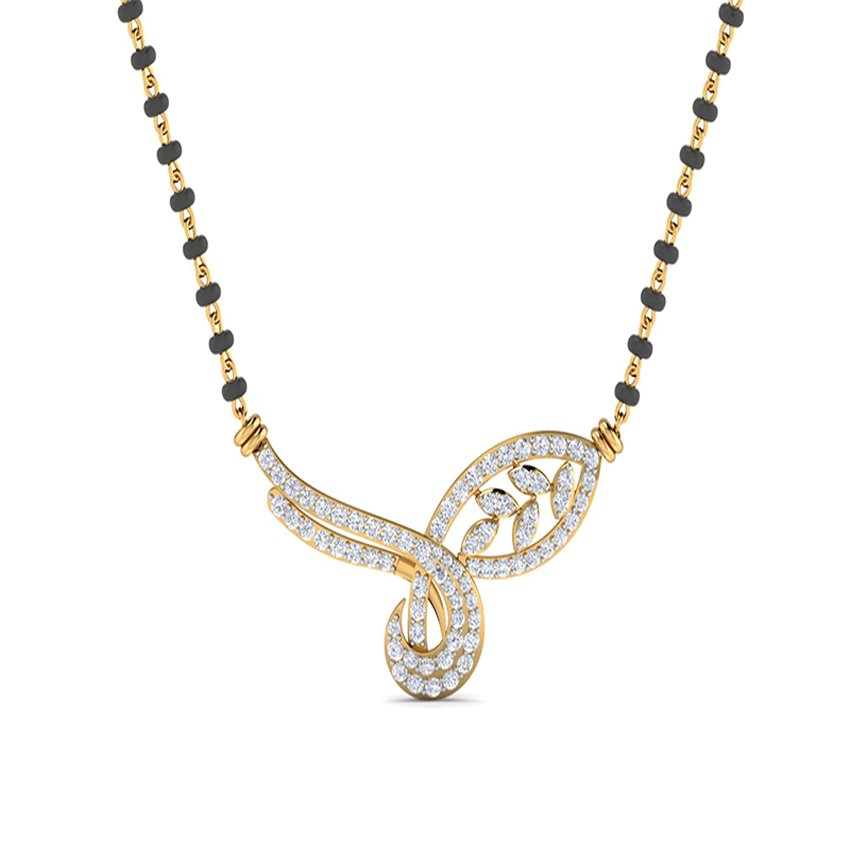 Diamond Dynamic Mangalsutra Pendant