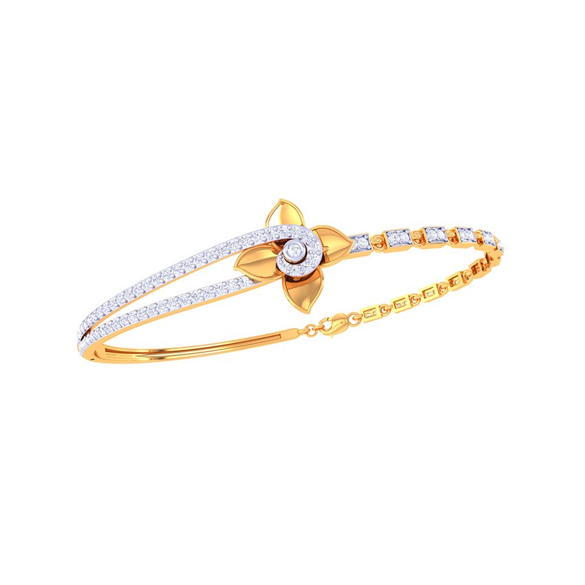 Diamond Charm Bracelet