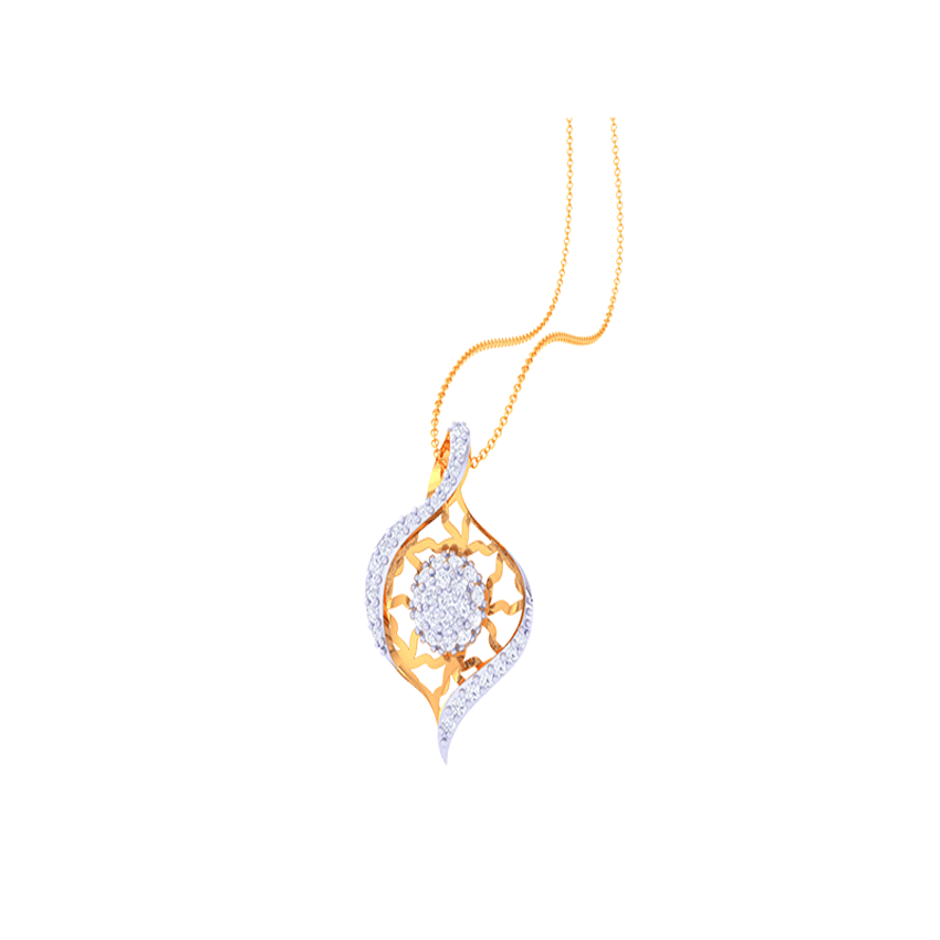 Diamond Dawn Crest Pendant