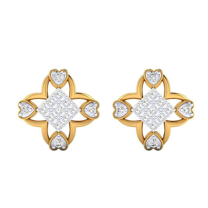 Ethereal Spark Diamond Earrings Tops