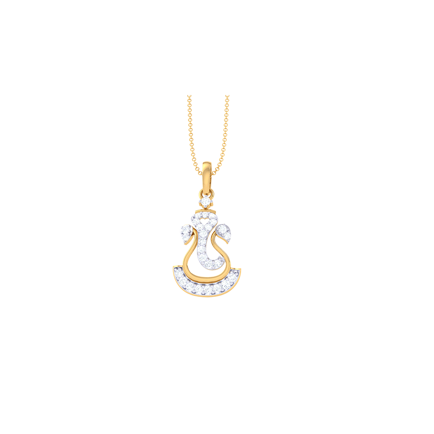 Bhaktavatsala Affection Diamond Pendant