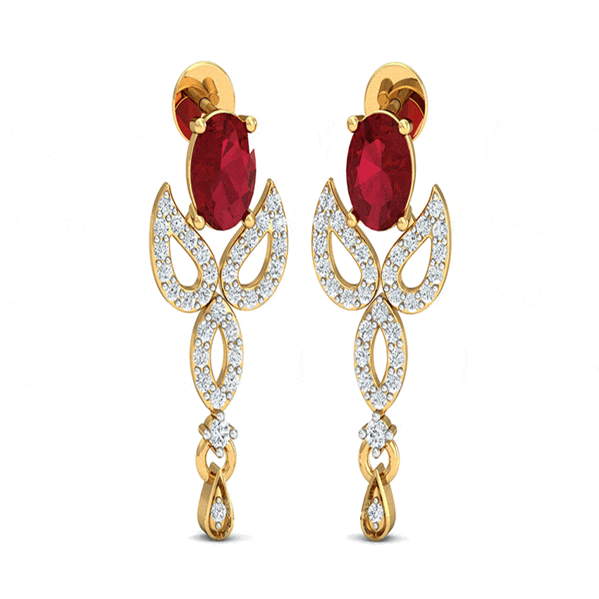 Pure Gleam Diamond Earrings