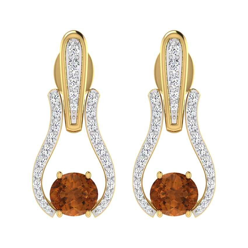 Twilight Aura Diamond Earrings