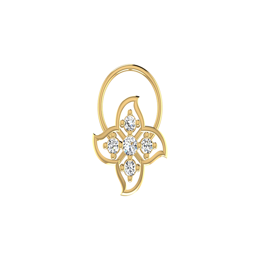 Twilight Bloom Diamond Nosepins