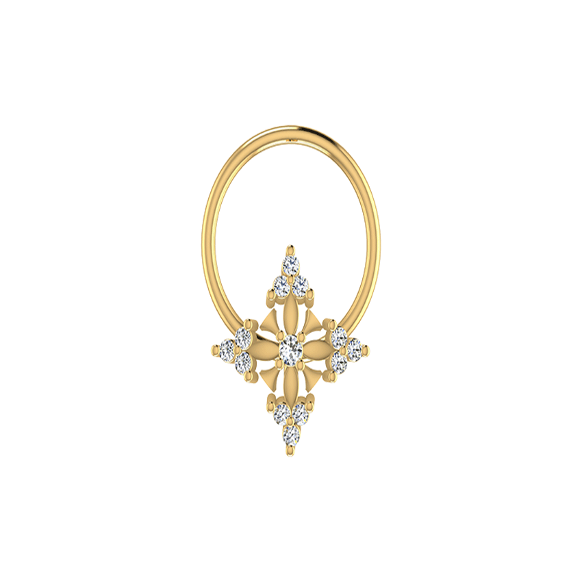 Minimal Spark Diamond Nosepins