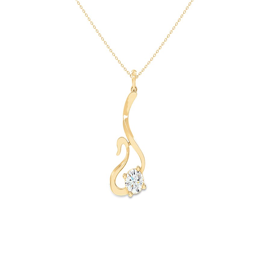 Regal Glint Diamond Pendant
