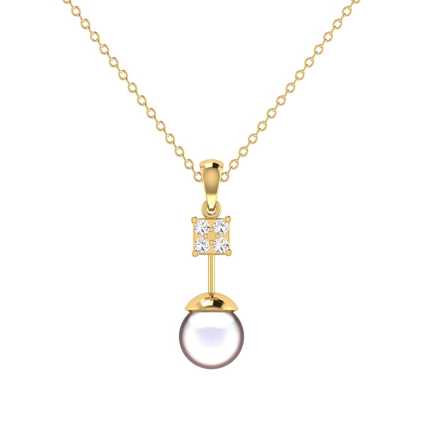 Diamond Cloud Pendant
