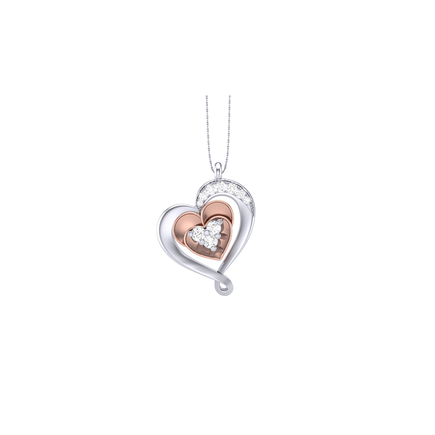 Moonlight Veil Diamond Pendant