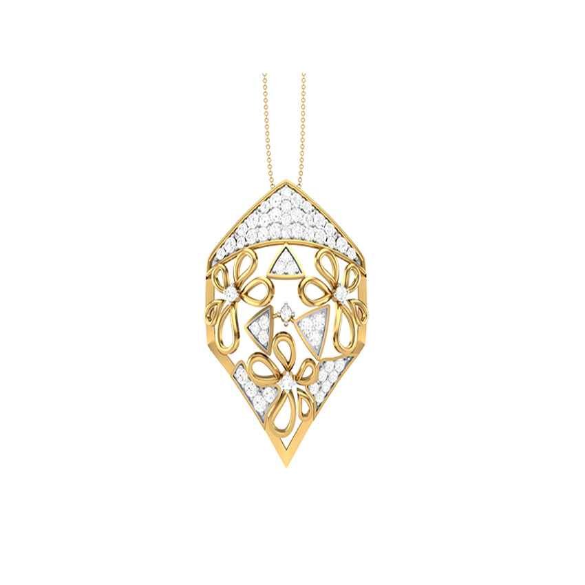 Diamond Enchanted Halo Pendant