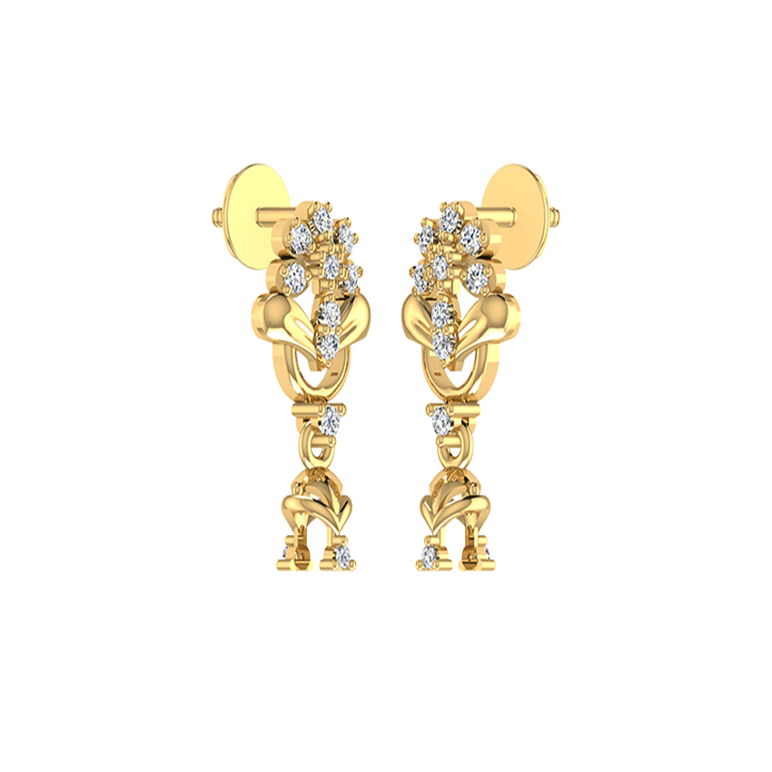 Velvet Shimmer Fancy Earrings