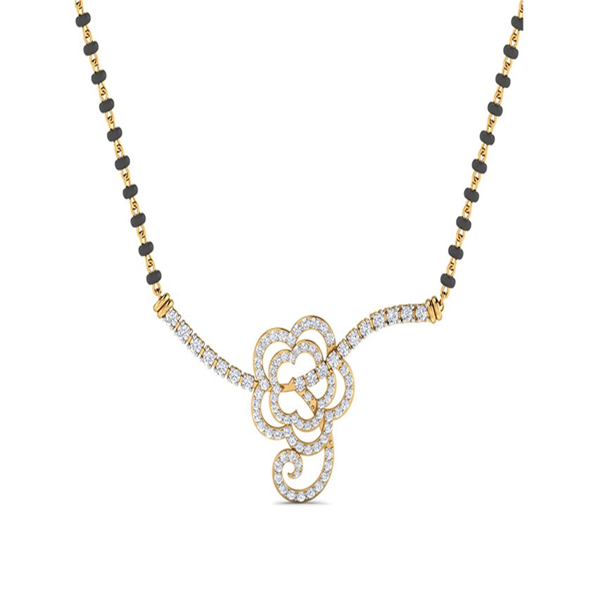 Diamond Harvest Mangalsutra Pendant