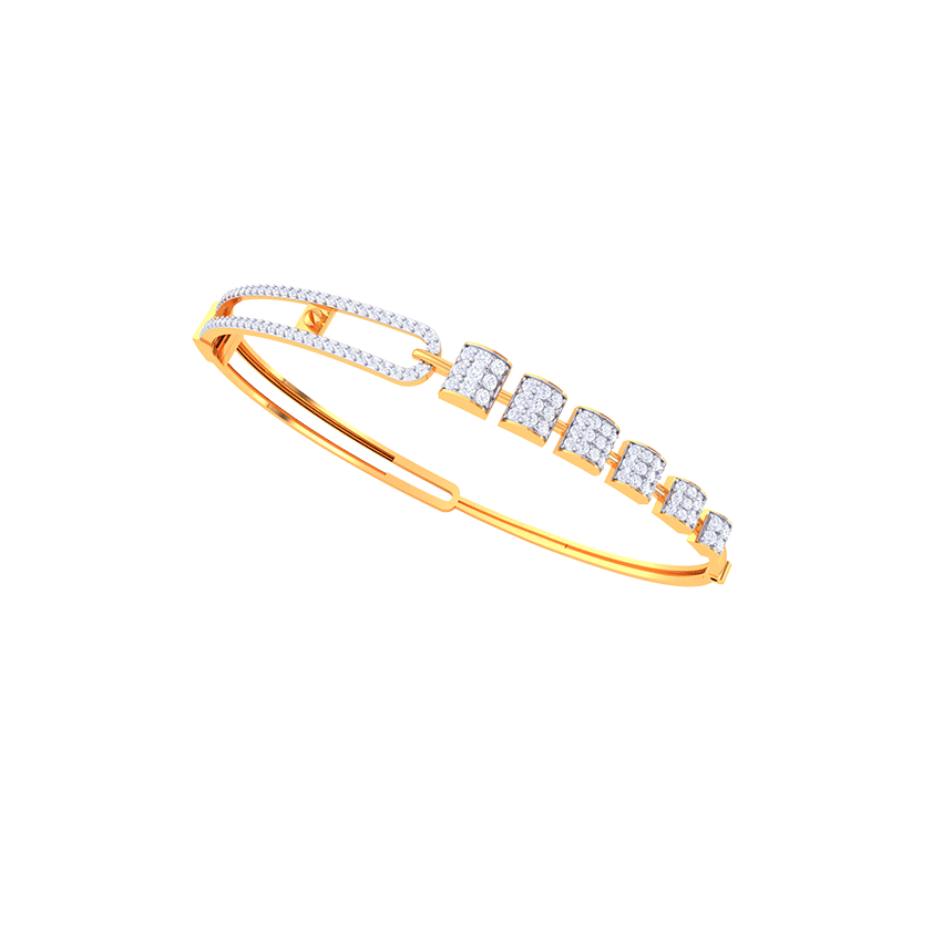 Blushed Flame Diamond Bracelets