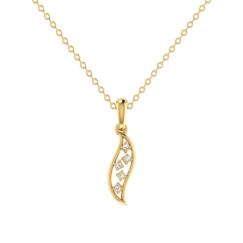 Spark Frame Diamond Pendant