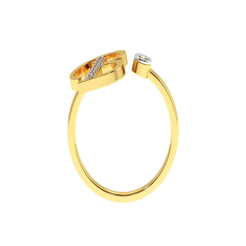 Brilliance Diamond B Ring