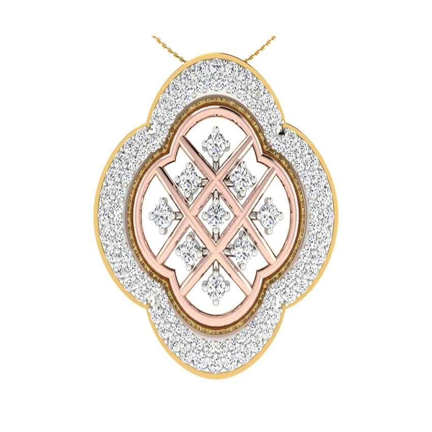 Opulent Charm Diamond Pendant