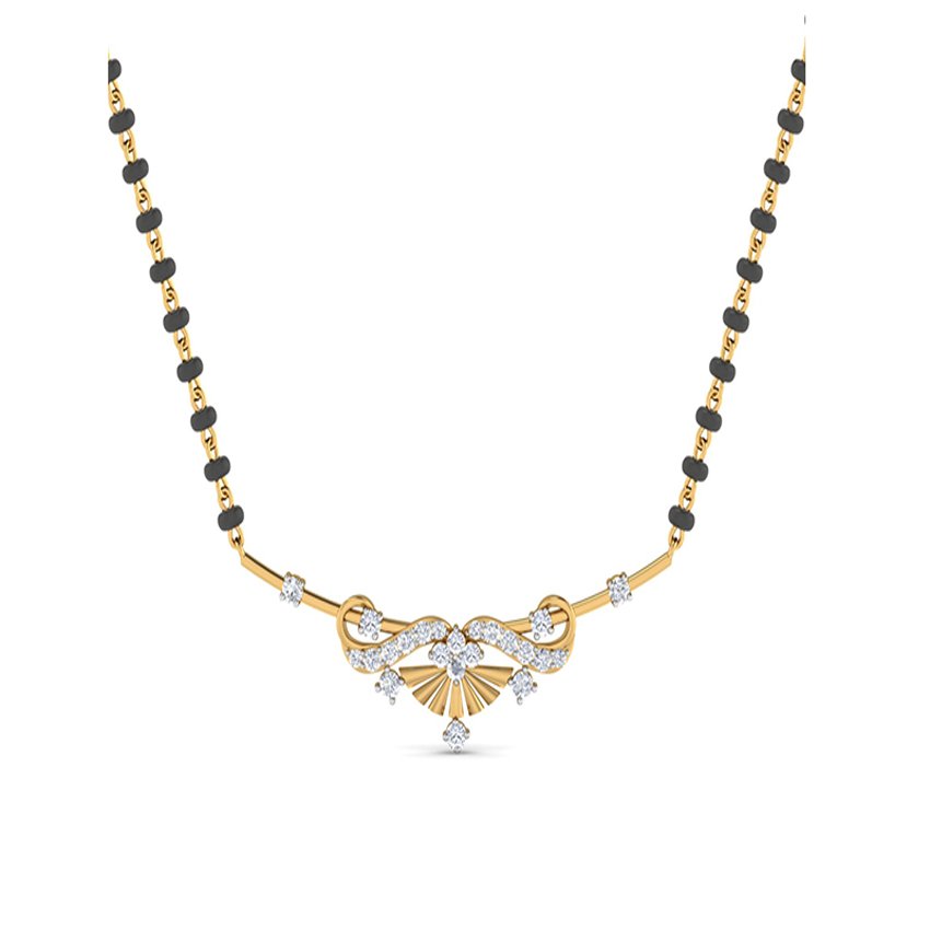 Diamond Radiance Mangalsutra Pendant